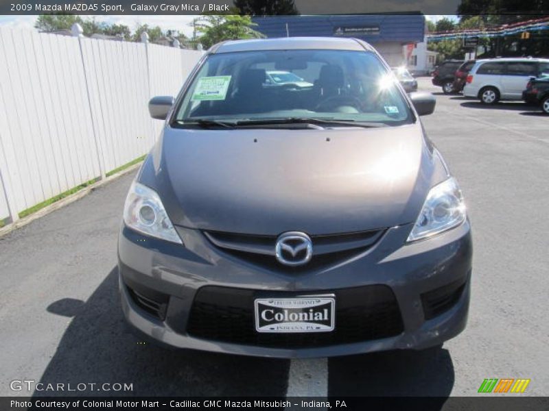 Galaxy Gray Mica / Black 2009 Mazda MAZDA5 Sport