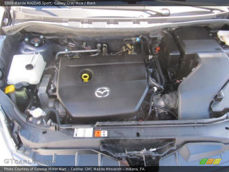 Galaxy Gray Mica / Black 2009 Mazda MAZDA5 Sport