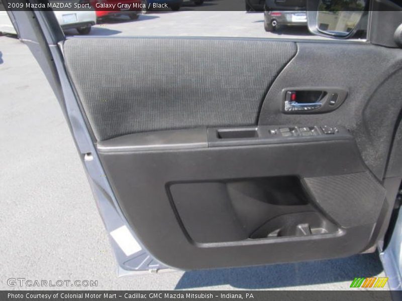 Galaxy Gray Mica / Black 2009 Mazda MAZDA5 Sport