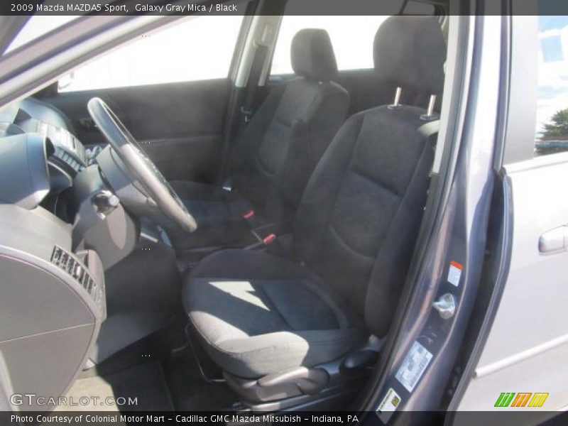 Galaxy Gray Mica / Black 2009 Mazda MAZDA5 Sport