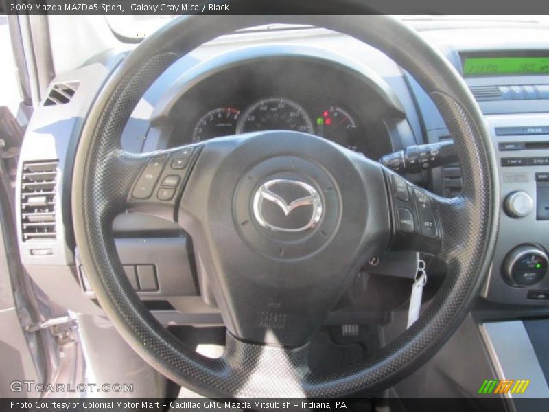 Galaxy Gray Mica / Black 2009 Mazda MAZDA5 Sport