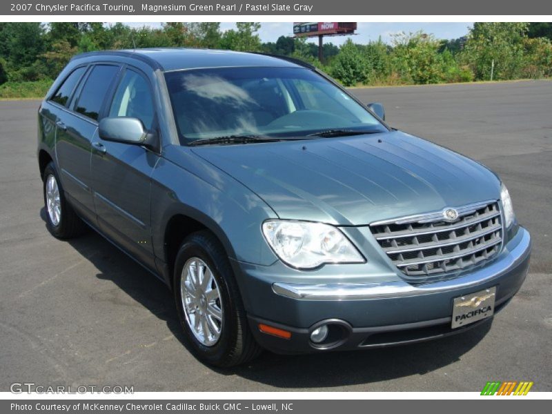 Magnesium Green Pearl / Pastel Slate Gray 2007 Chrysler Pacifica Touring