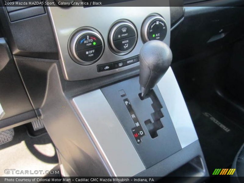 Galaxy Gray Mica / Black 2009 Mazda MAZDA5 Sport