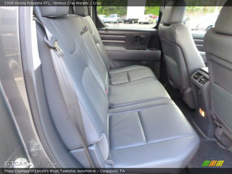 Nimbus Gray Metallic / Gray 2008 Honda Ridgeline RTL