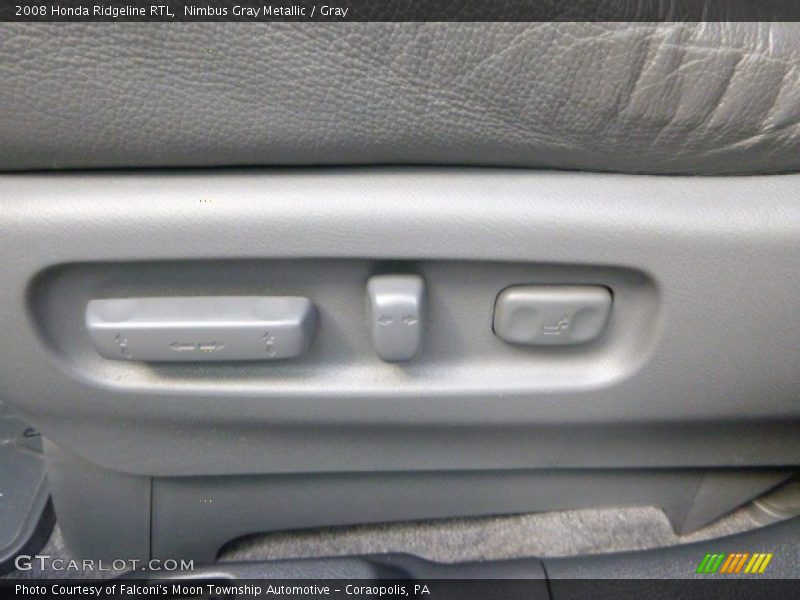 Nimbus Gray Metallic / Gray 2008 Honda Ridgeline RTL