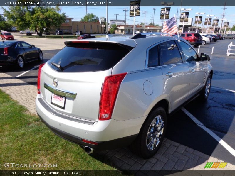 Radiant Silver / Ebony/Titanium 2010 Cadillac SRX 4 V6 AWD