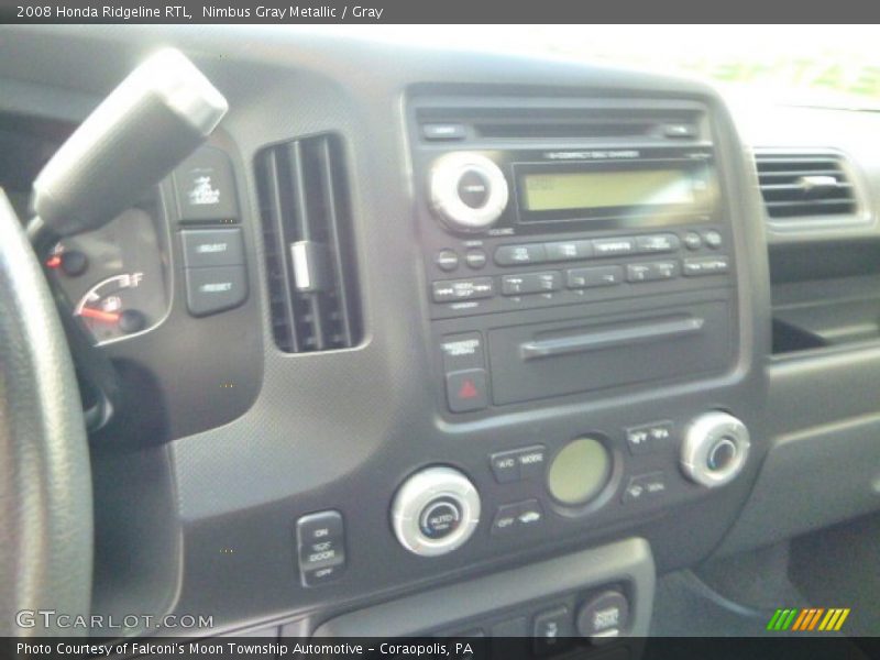 Nimbus Gray Metallic / Gray 2008 Honda Ridgeline RTL