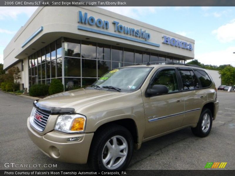 Sand Beige Metallic / Light Tan/Ebony Black 2006 GMC Envoy SLT 4x4