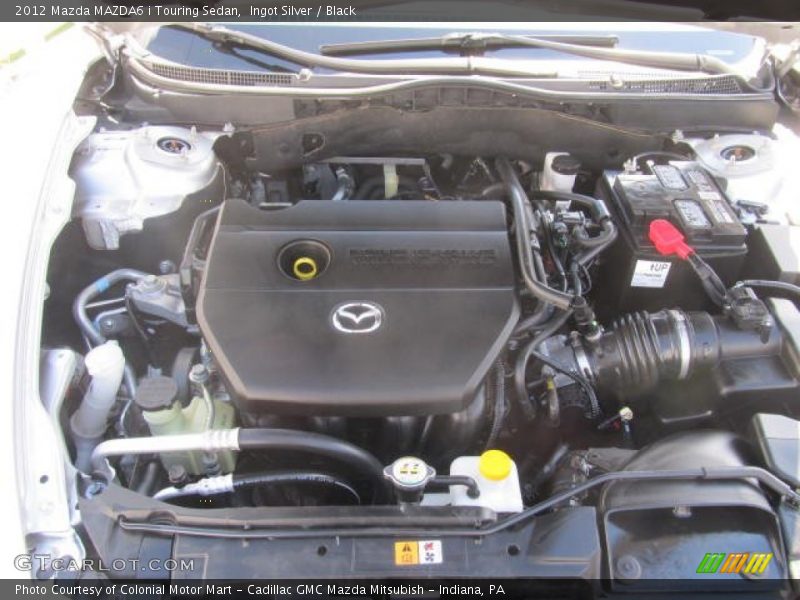 Ingot Silver / Black 2012 Mazda MAZDA6 i Touring Sedan