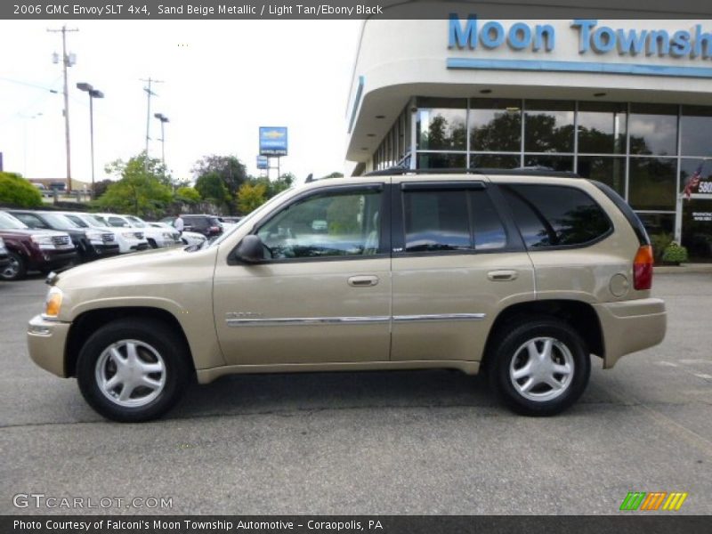 Sand Beige Metallic / Light Tan/Ebony Black 2006 GMC Envoy SLT 4x4