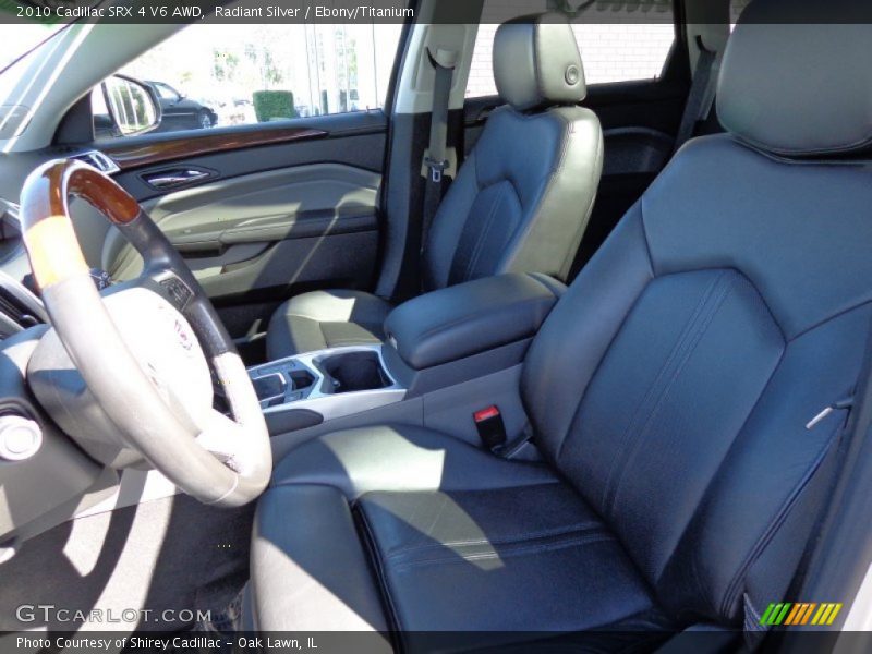 Radiant Silver / Ebony/Titanium 2010 Cadillac SRX 4 V6 AWD