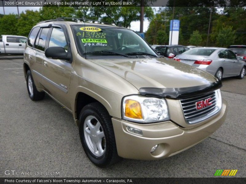 Sand Beige Metallic / Light Tan/Ebony Black 2006 GMC Envoy SLT 4x4