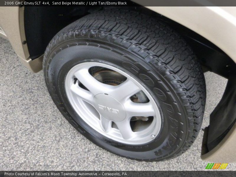 Sand Beige Metallic / Light Tan/Ebony Black 2006 GMC Envoy SLT 4x4