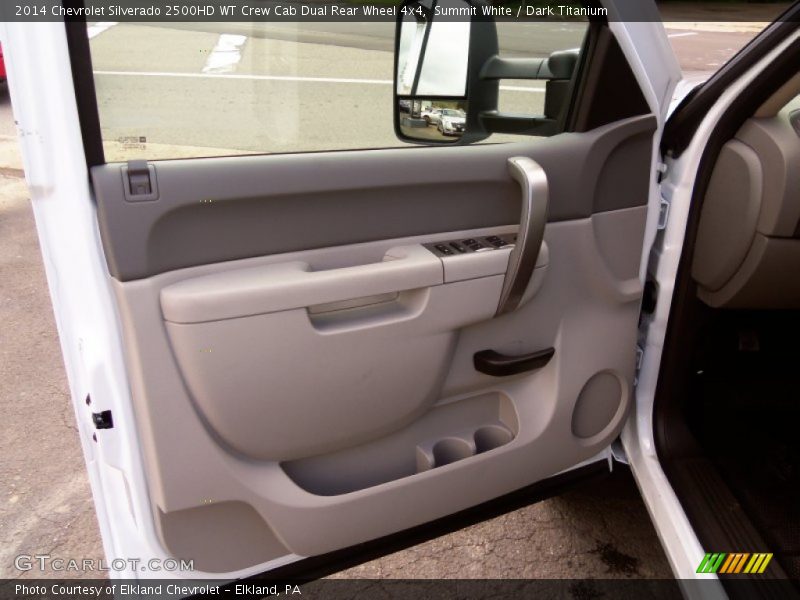 Door Panel of 2014 Silverado 2500HD WT Crew Cab Dual Rear Wheel 4x4