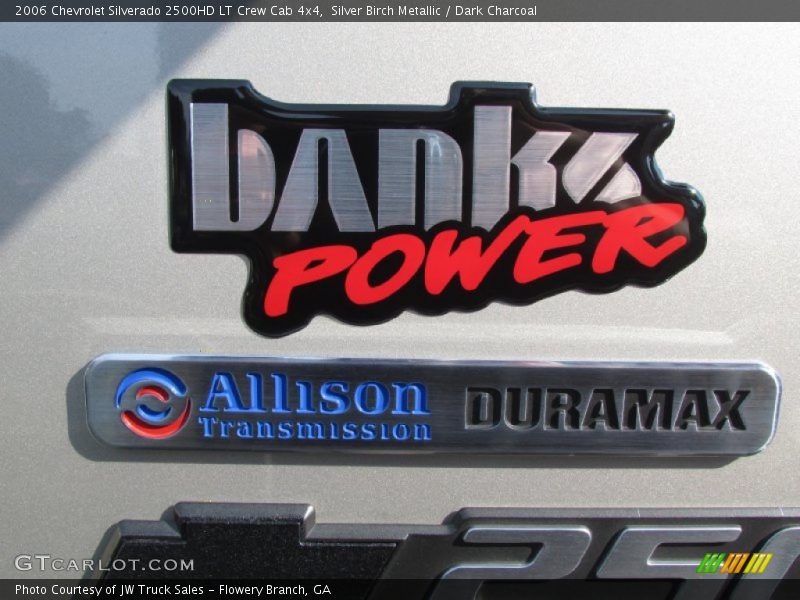 Silver Birch Metallic / Dark Charcoal 2006 Chevrolet Silverado 2500HD LT Crew Cab 4x4