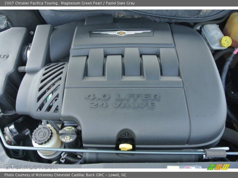 Magnesium Green Pearl / Pastel Slate Gray 2007 Chrysler Pacifica Touring
