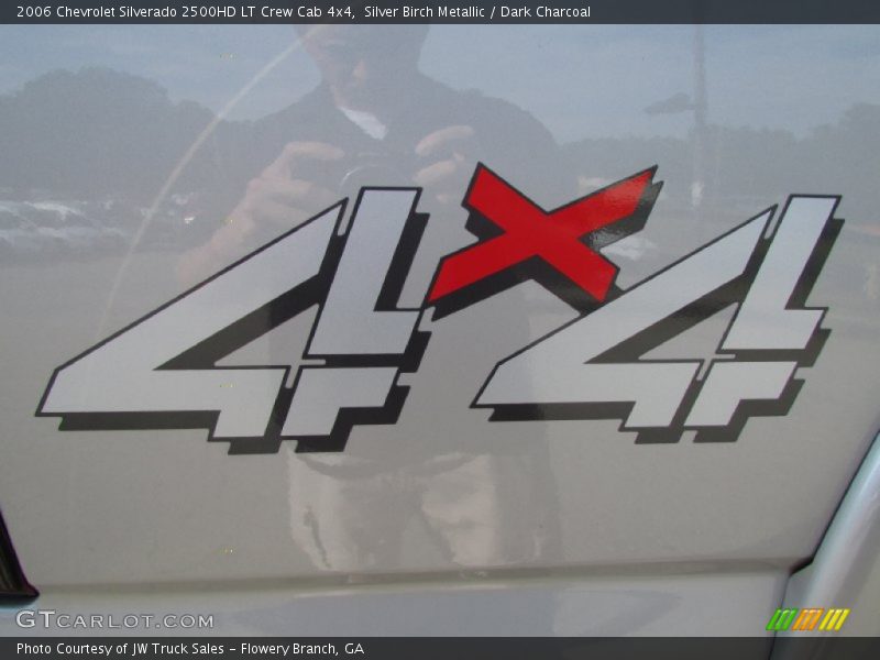 Silver Birch Metallic / Dark Charcoal 2006 Chevrolet Silverado 2500HD LT Crew Cab 4x4