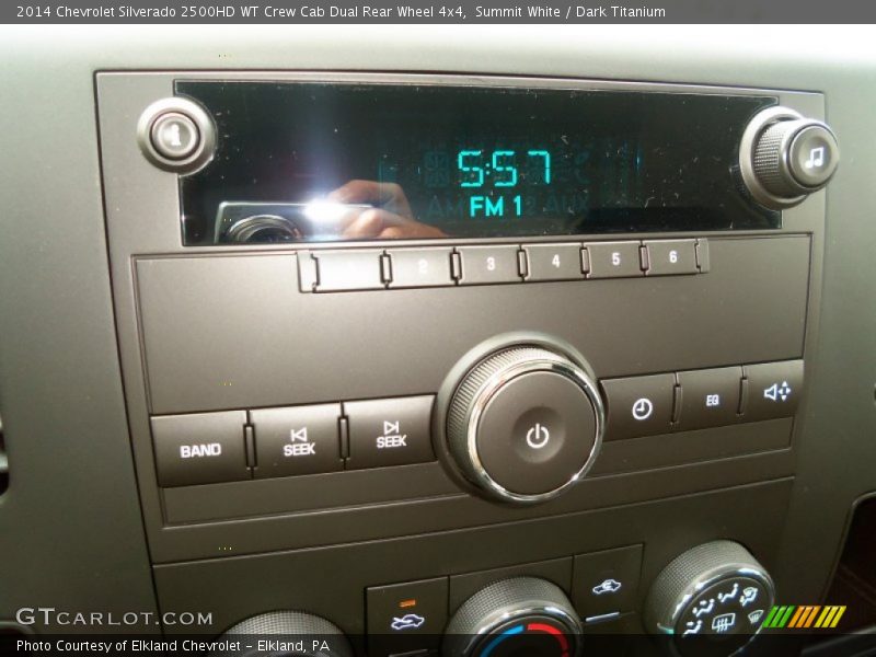 Audio System of 2014 Silverado 2500HD WT Crew Cab Dual Rear Wheel 4x4