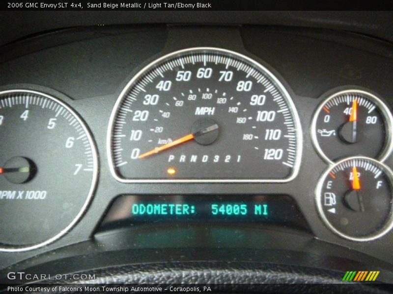 Sand Beige Metallic / Light Tan/Ebony Black 2006 GMC Envoy SLT 4x4