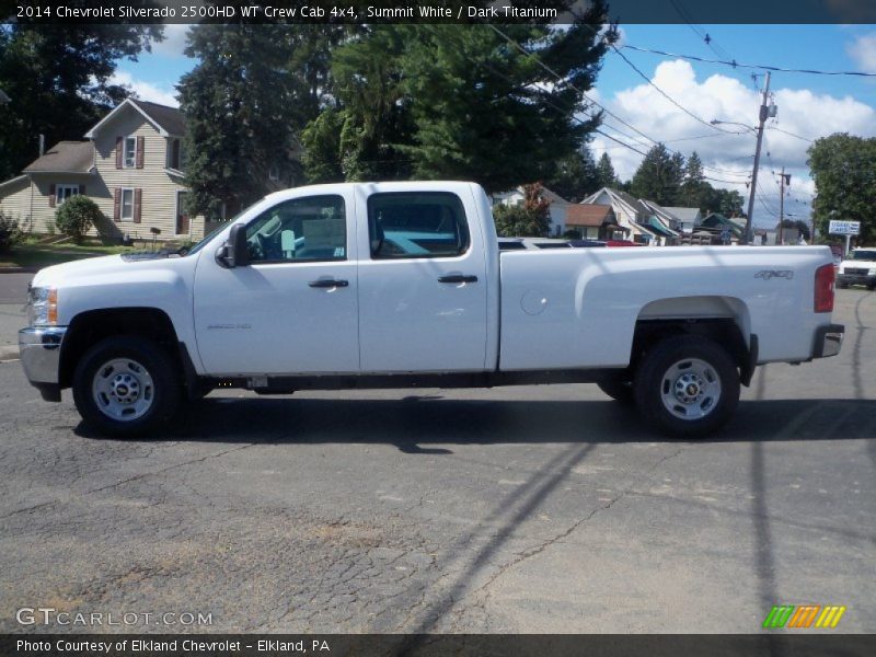  2014 Silverado 2500HD WT Crew Cab 4x4 Summit White