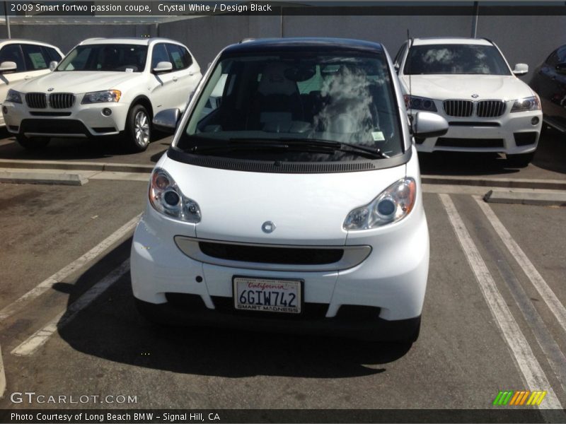 Crystal White / Design Black 2009 Smart fortwo passion coupe