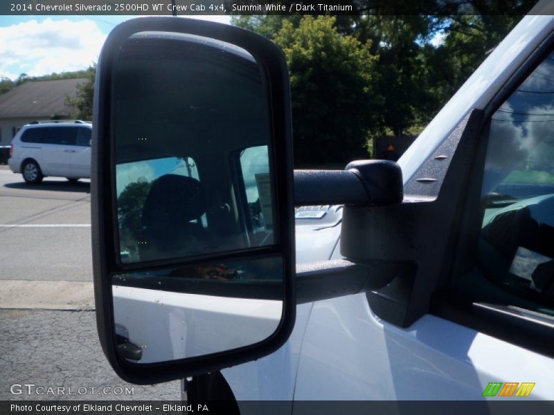 Summit White / Dark Titanium 2014 Chevrolet Silverado 2500HD WT Crew Cab 4x4