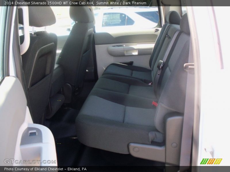 Summit White / Dark Titanium 2014 Chevrolet Silverado 2500HD WT Crew Cab 4x4
