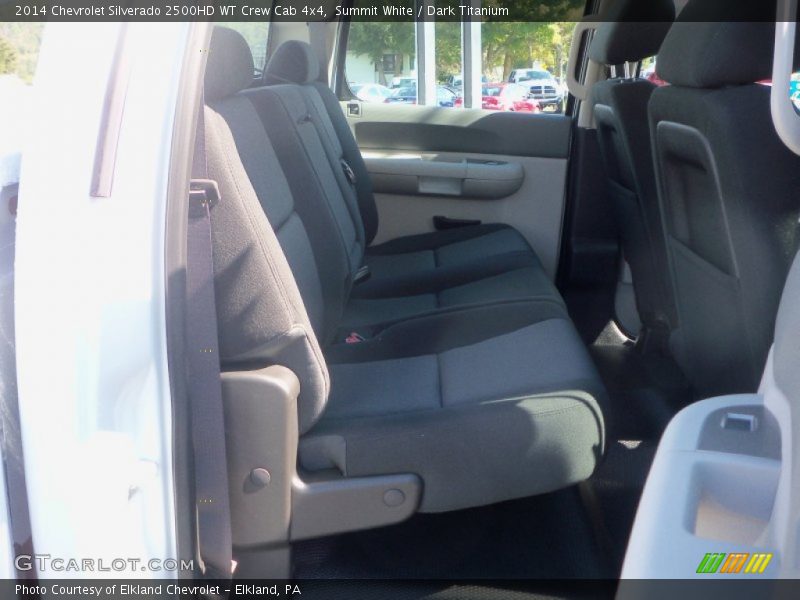 Summit White / Dark Titanium 2014 Chevrolet Silverado 2500HD WT Crew Cab 4x4