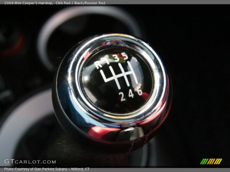 Chili Red / Black/Rooster Red 2009 Mini Cooper S Hardtop
