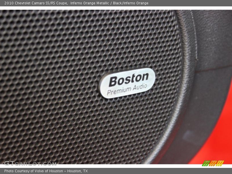 Inferno Orange Metallic / Black/Inferno Orange 2010 Chevrolet Camaro SS/RS Coupe