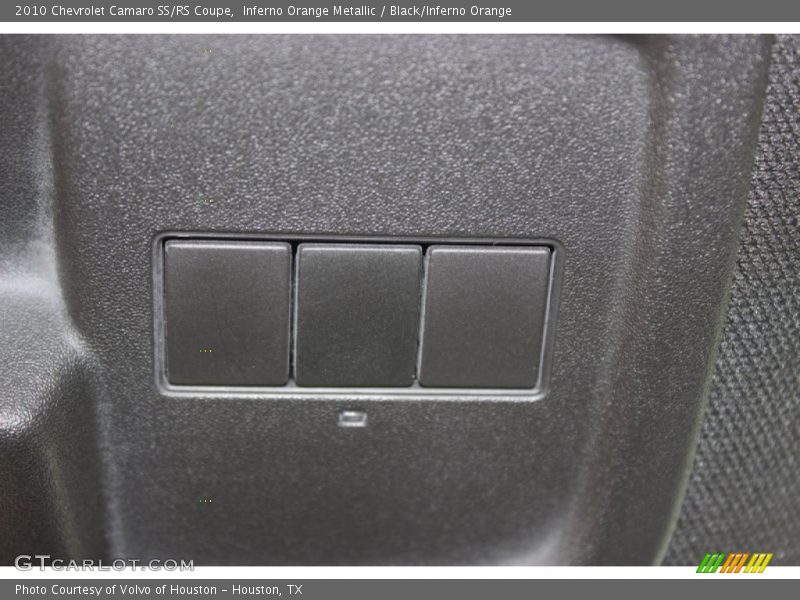 Inferno Orange Metallic / Black/Inferno Orange 2010 Chevrolet Camaro SS/RS Coupe