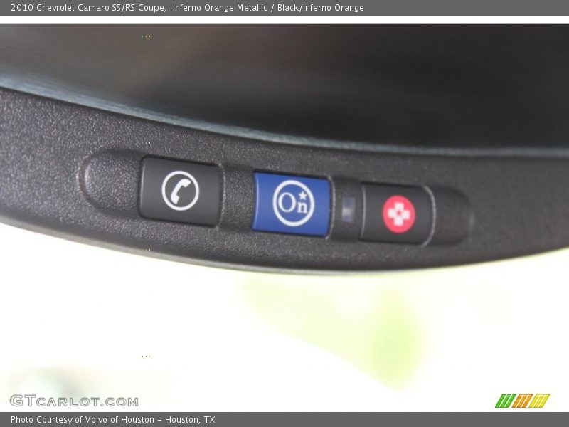 Inferno Orange Metallic / Black/Inferno Orange 2010 Chevrolet Camaro SS/RS Coupe
