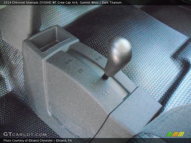Summit White / Dark Titanium 2014 Chevrolet Silverado 2500HD WT Crew Cab 4x4