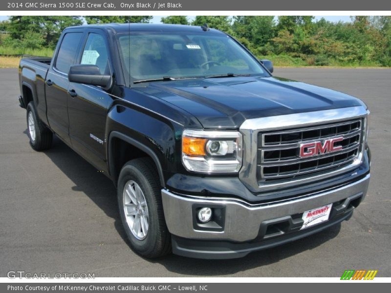 Onyx Black / Jet Black 2014 GMC Sierra 1500 SLE Crew Cab