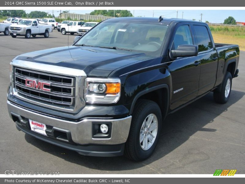 Onyx Black / Jet Black 2014 GMC Sierra 1500 SLE Crew Cab
