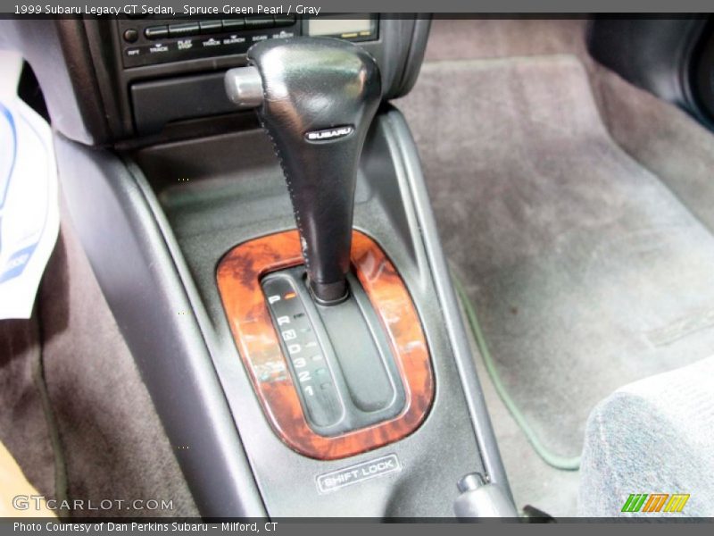 Spruce Green Pearl / Gray 1999 Subaru Legacy GT Sedan