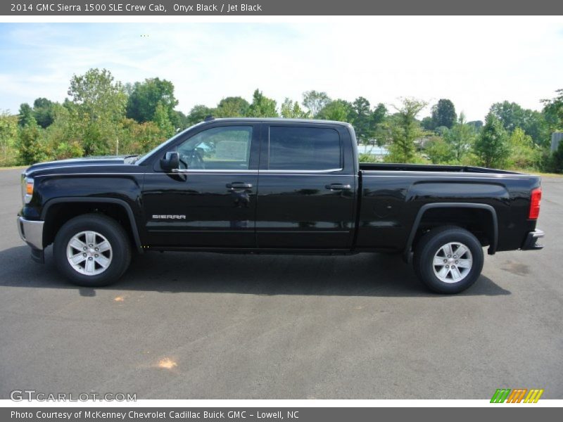 Onyx Black / Jet Black 2014 GMC Sierra 1500 SLE Crew Cab