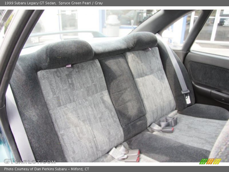 Spruce Green Pearl / Gray 1999 Subaru Legacy GT Sedan