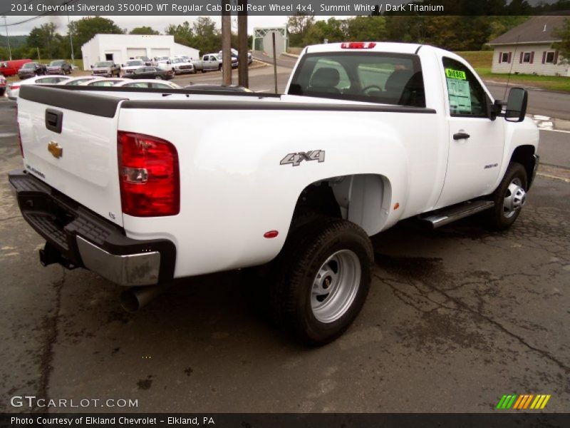  2014 Silverado 3500HD WT Regular Cab Dual Rear Wheel 4x4 Summit White