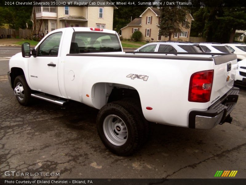  2014 Silverado 3500HD WT Regular Cab Dual Rear Wheel 4x4 Summit White