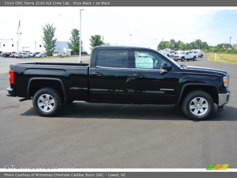 Onyx Black / Jet Black 2014 GMC Sierra 1500 SLE Crew Cab