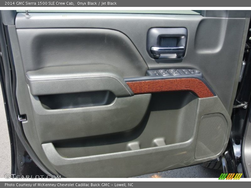 Onyx Black / Jet Black 2014 GMC Sierra 1500 SLE Crew Cab