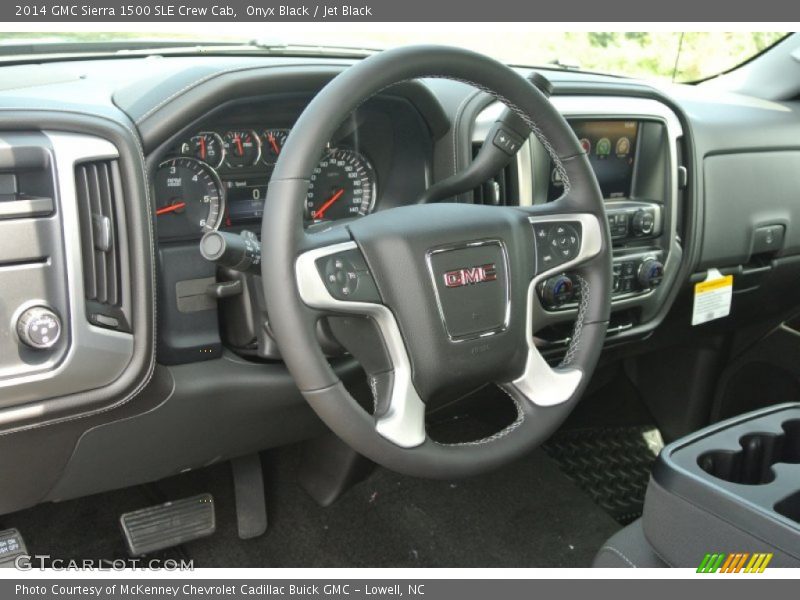 Onyx Black / Jet Black 2014 GMC Sierra 1500 SLE Crew Cab