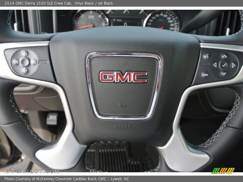Onyx Black / Jet Black 2014 GMC Sierra 1500 SLE Crew Cab