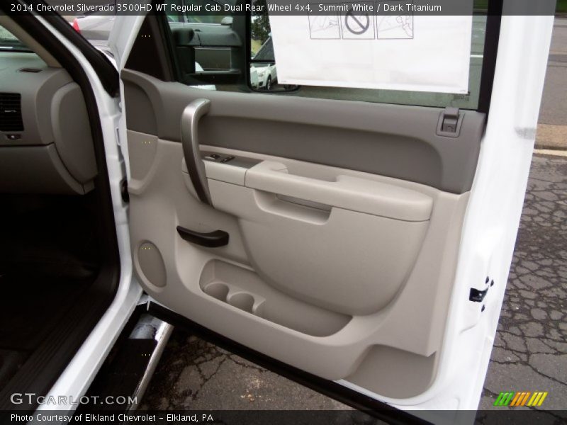 Door Panel of 2014 Silverado 3500HD WT Regular Cab Dual Rear Wheel 4x4