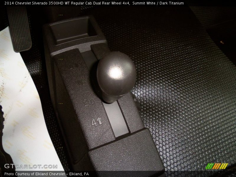 Controls of 2014 Silverado 3500HD WT Regular Cab Dual Rear Wheel 4x4