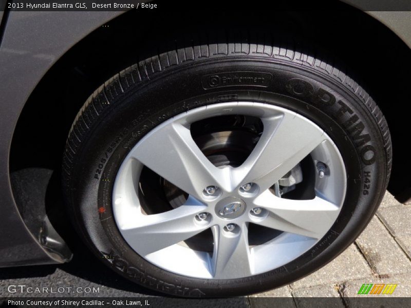 Desert Bronze / Beige 2013 Hyundai Elantra GLS