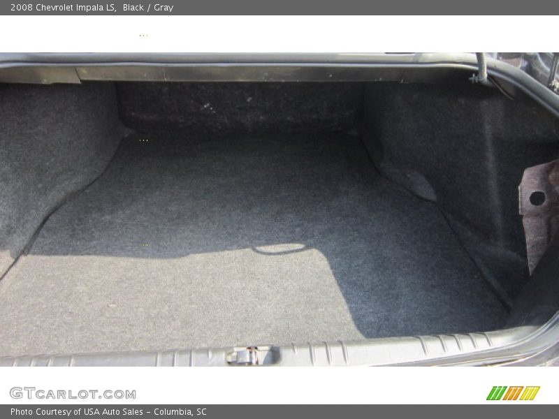 Black / Gray 2008 Chevrolet Impala LS