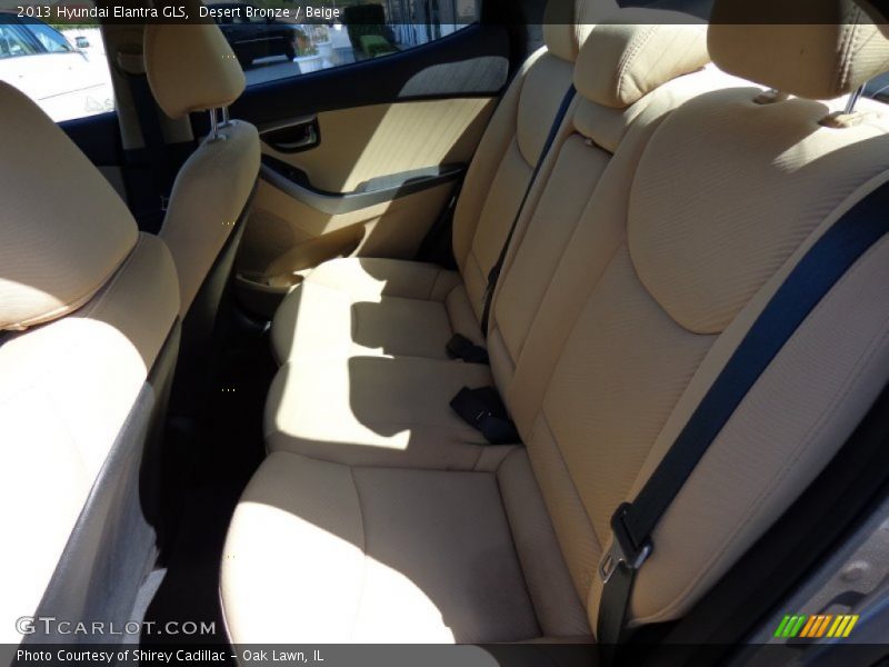 Desert Bronze / Beige 2013 Hyundai Elantra GLS