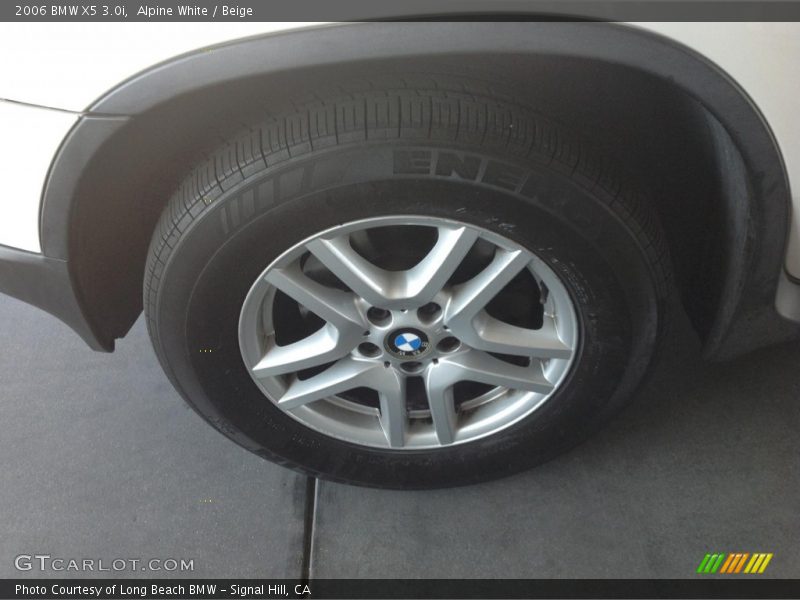 Alpine White / Beige 2006 BMW X5 3.0i